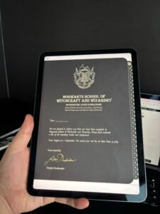 Hogwarts Digital Notebook for GoodNotes | Hyperlinked PDF