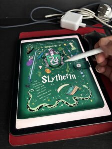 Slytherin Digital Planner for GoodNotes with Templates