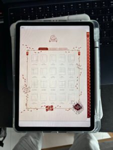 Gryffindor Digital Notebook | GoodNotes Planner Template