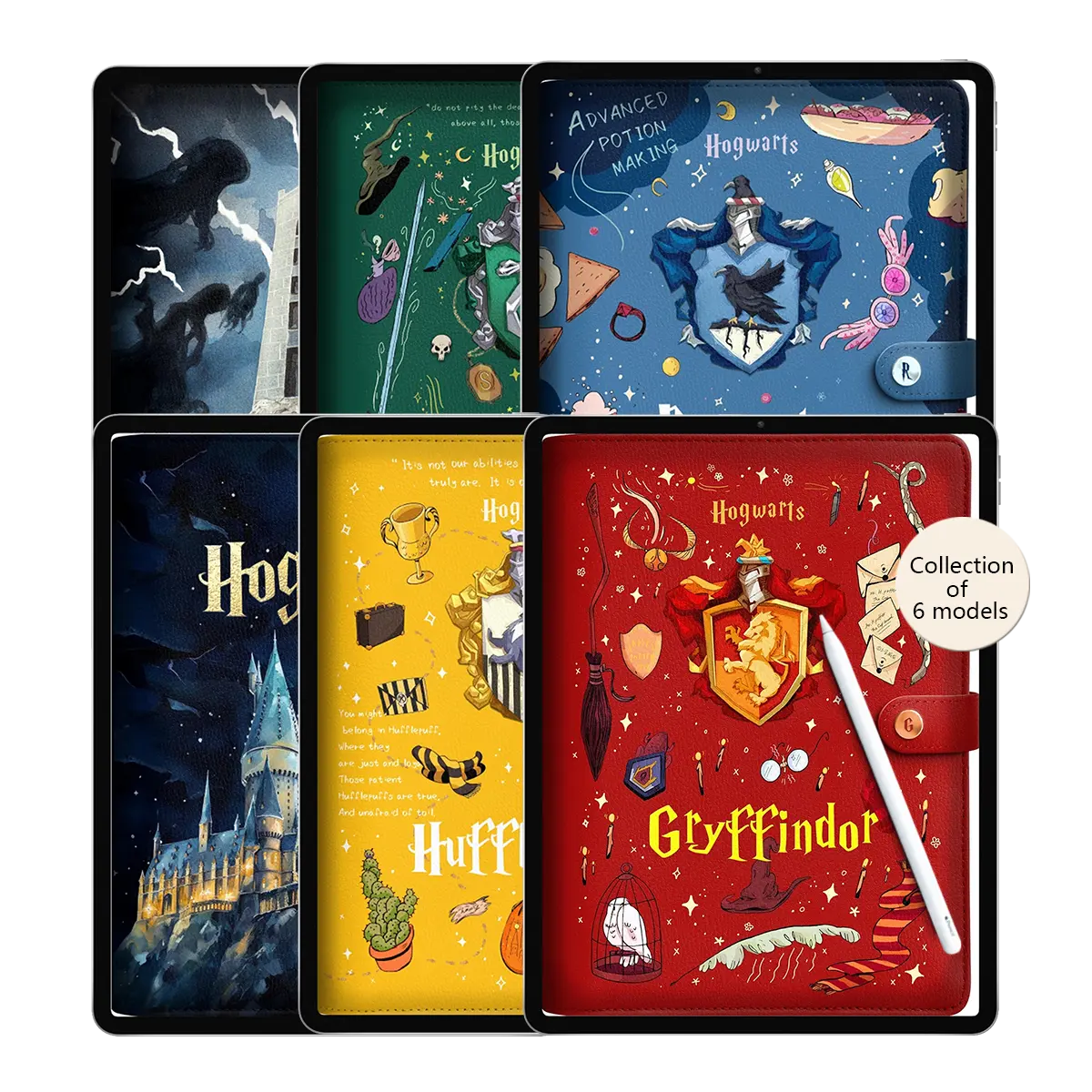 Harry Potter Digital Notebook Bundle - 6-in-1 Collection with Digital Stickers