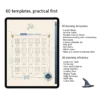 60 templates of Harry Potter-Ravenclaw theme digital notebook