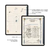 Directory of digital notebook templates with Harry Potter-Ravenclaw theme2
