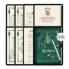 Slytherin Digital Notebook for Students - Green Leather GoodNotes Planner