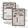 Harry Potter Series - Daily Prophet - Digital Planner Hyperlink Display