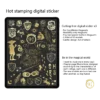 Harry Potter digital stickers (gold foil version)