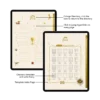 Harry Potter-Hufflepuff Theme Digital Notebook Template and Directory Index
