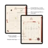 Introduction of Harry Potter-Gryffindor-Digital Notebook Template