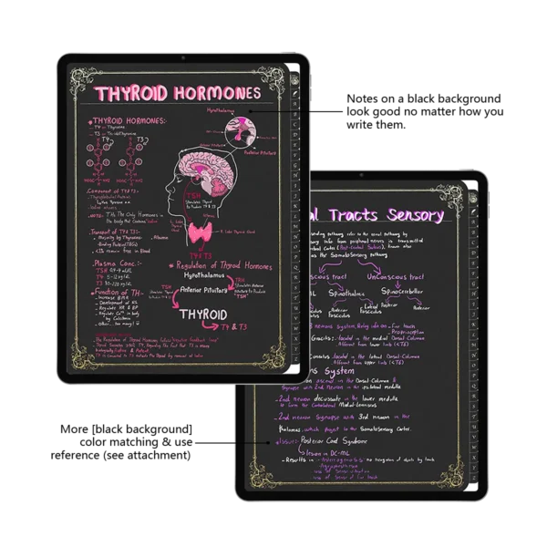 Harry Potter - Hogwarts Digital Notebook Template Demonstration