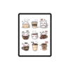 Reading Stickers: 105 Hand-Drawn Cute Coffee Digital Stickers Bundle