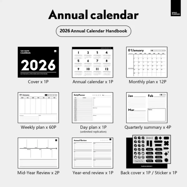 2026 annual calendar handbook