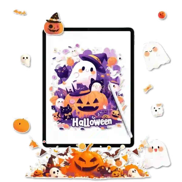 Halloween Stickers for Holidays – Planner Stickers Holidays Collection