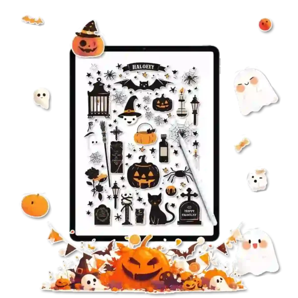 Get Ready for the Spookiest Season! - Download Your Halloween Holiday Stickers Now