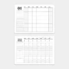 quarterly-plan-tabs-weekly-dashboard-planner Quarterly planning separator page with monthly tabs for planner navigation.