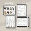 Simplified digital planner weekly spread with to-do list on iPad.