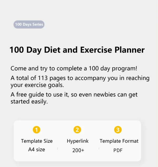 the-wellness-planner-100-day-countdown Wellness Planner 100-Day Transformation Challenge | Elite Healthy Planner