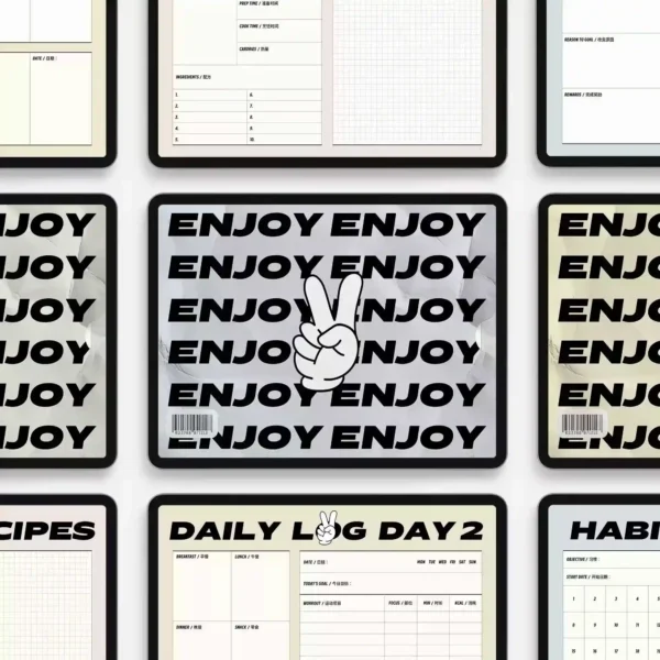 wellness-planner-goodnotes-notability-xodo Wellness planner running on Goodnotes and Notability.