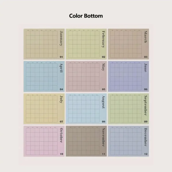 Daily Monthly Planner Bundle | 4-in-1 Professional Digital Templates