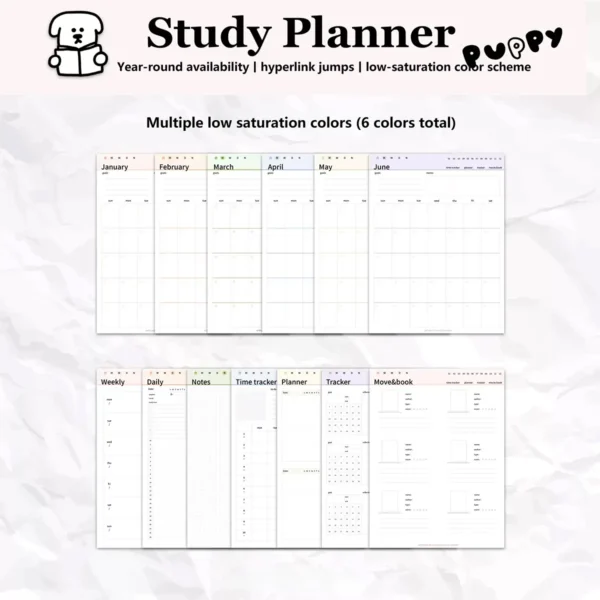 digital-study-planner-page-structure